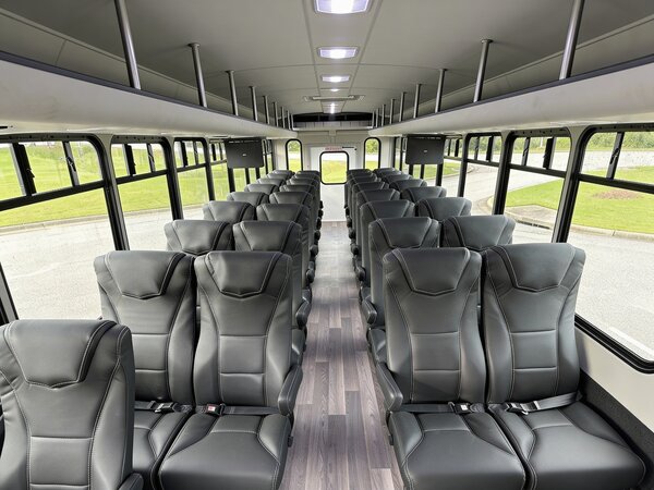 20 Passenger Minibus Inside